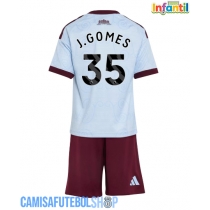 Camisa de time de futebol Aston Villa Joao Gomes #35 Replicas 3º Equipamento Infantil 2026-27 Manga Curta (+ Calças curtas)